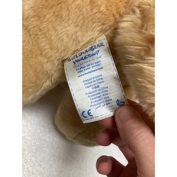 Build A Bear Retired Golden Retriever Labrador Dog Stuffed Plush Toy Plushie - Picture 4 of 9
